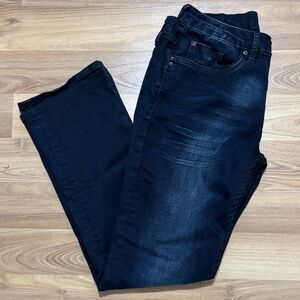 Buffalo David Bitton Men's Dark Wash Slim Straight Blue Jeans Limited Edition